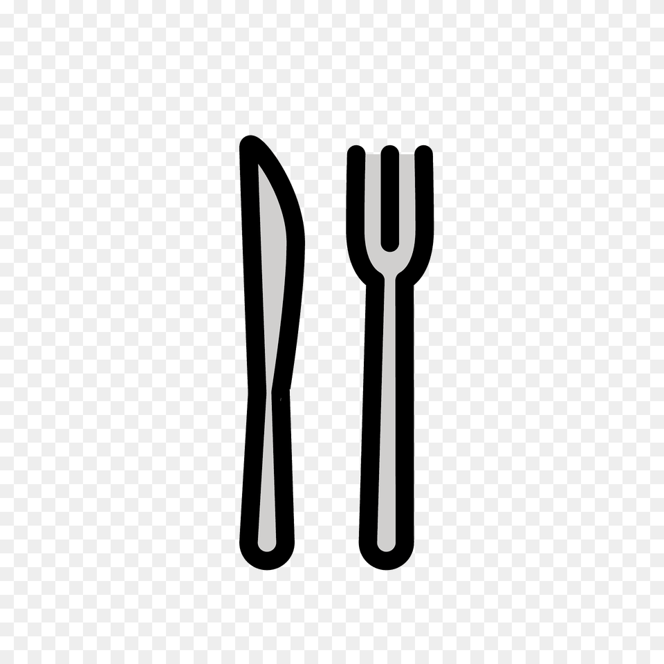 Fork And Knife Emoji Clipart, Cutlery Free Png Download