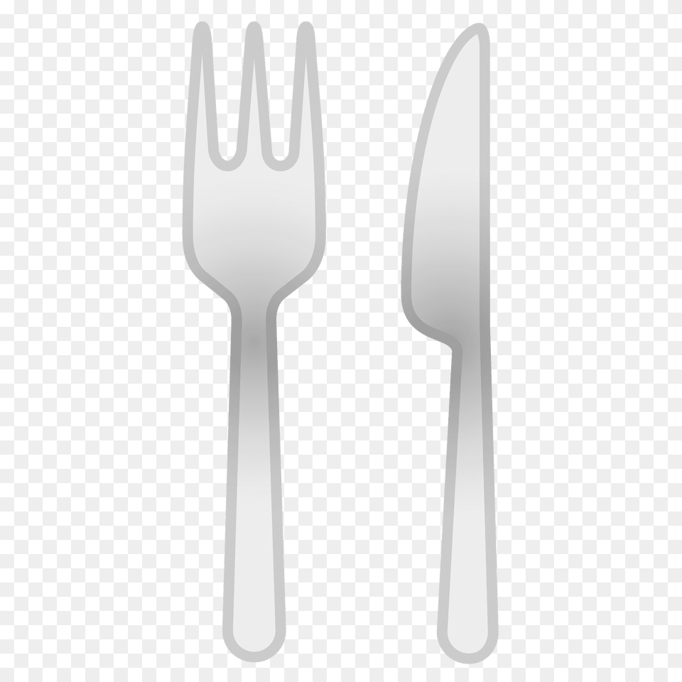 Fork And Knife Emoji Clipart, Cutlery, Spoon, Blade, Dagger Png Image