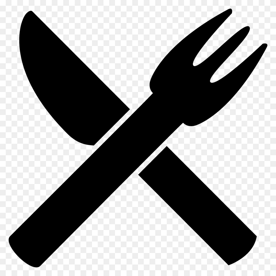 Fork And Knife Emoji Clipart, Cutlery, Blade, Dagger, Weapon Png Image