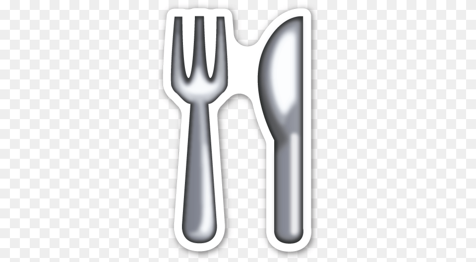 Fork And Knife Emoji Love Cool Emoji Smiley Emoji Spoon And Fork Emoji Transparent, Cutlery, Smoke Pipe Png