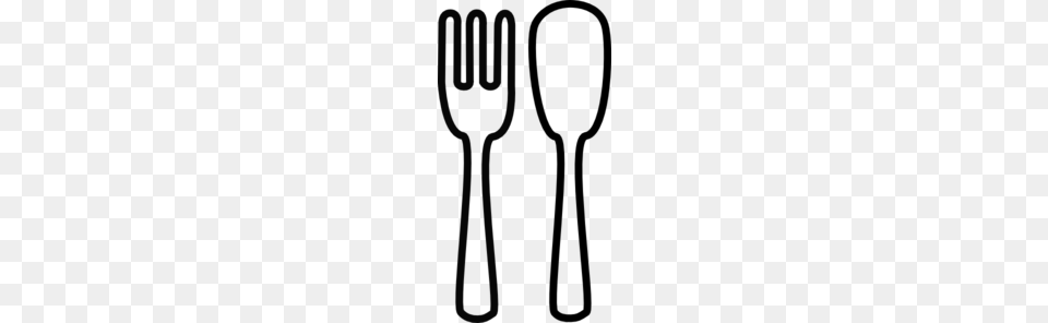 Fork And Knife No Background Black Clip Art, Cutlery Png Image