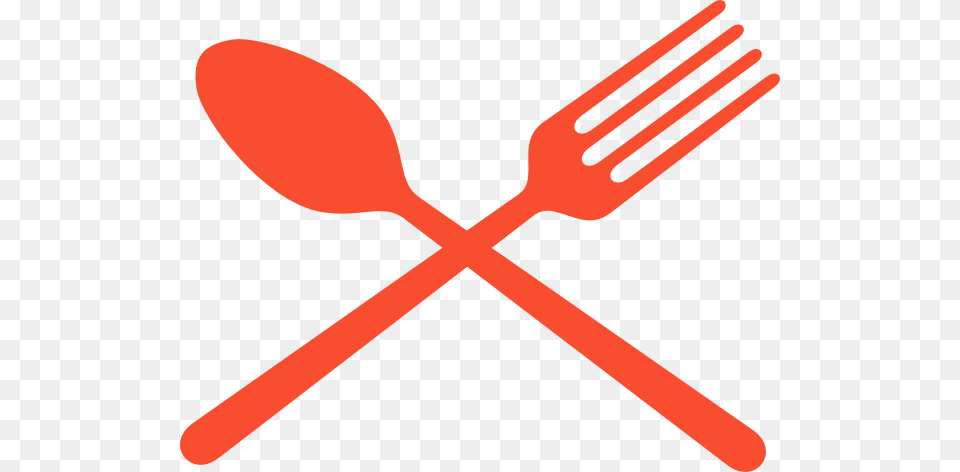 Fork And Spoon Cross Clip Art, Cutlery Free Png Download