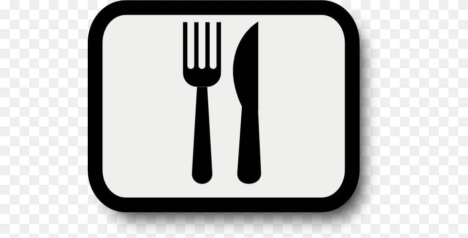 Fork Knife Clip Art At Clker Fork And Knife Vector Icon, Cutlery, Smoke Pipe Free Png