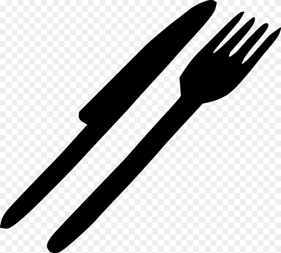 Fork Knife Silverware Svg Clip Arts Knife And Fork Animated, Gray Png Image