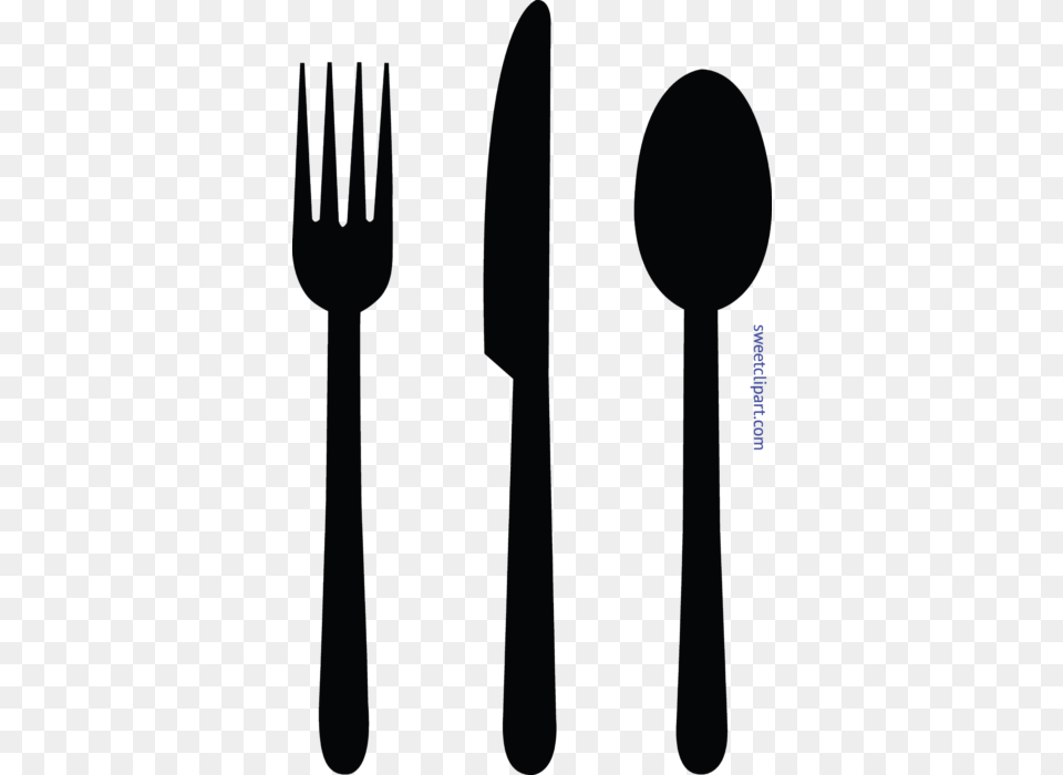 Fork Knife Spoon Black Clip Art, Cutlery Free Png Download