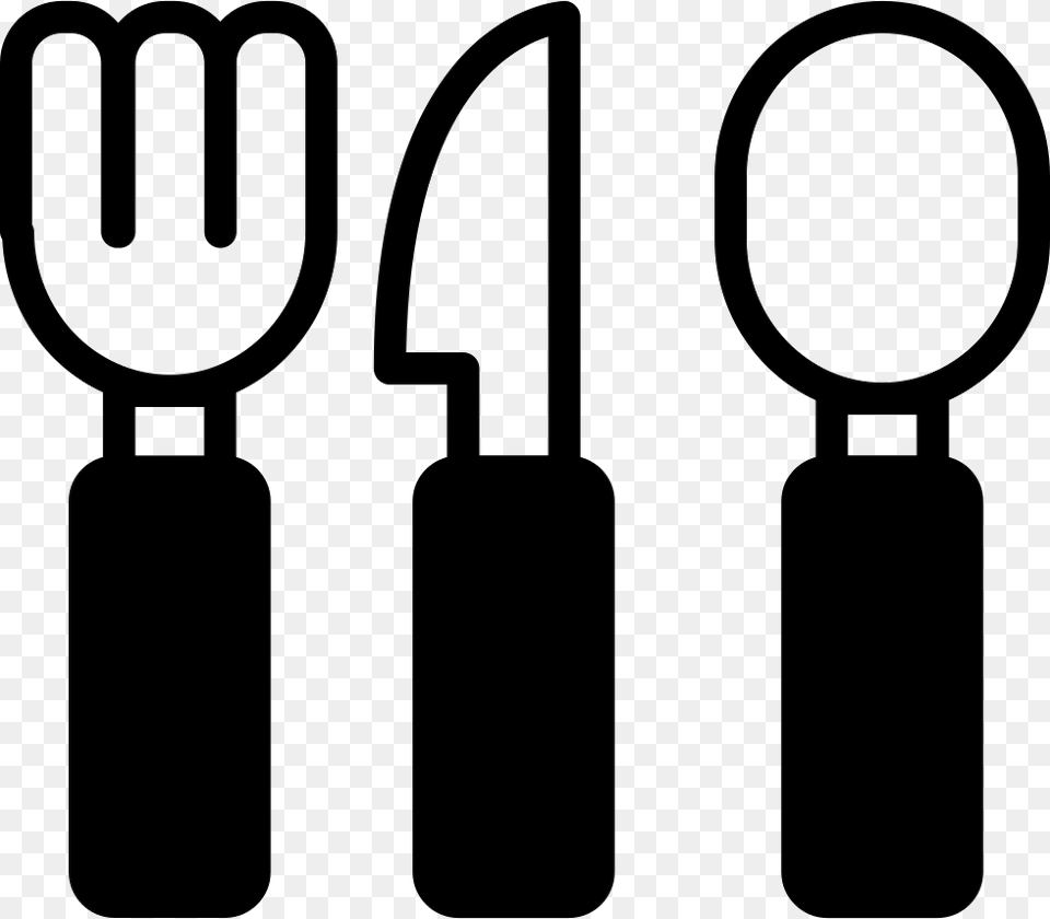 Fork Knife Spoon Cuchara Tenedor Y Cuchillo Para Colorear, Cutlery, Smoke Pipe Free Png