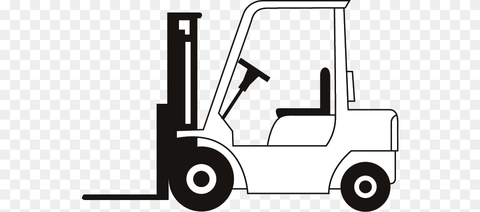 Fork Lift Cliparts, Transportation, Vehicle, Golf, Golf Cart Png Image