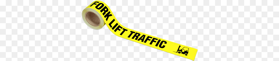 Fork Lift Traffic Warning Tape Strap Free Png Download