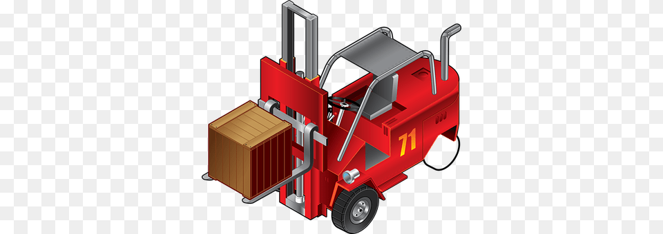 Forklift Transportation, Vehicle, Truck, Bulldozer Free Png