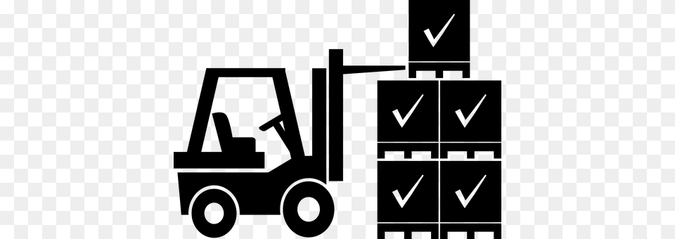 Forklift Gray Free Png Download