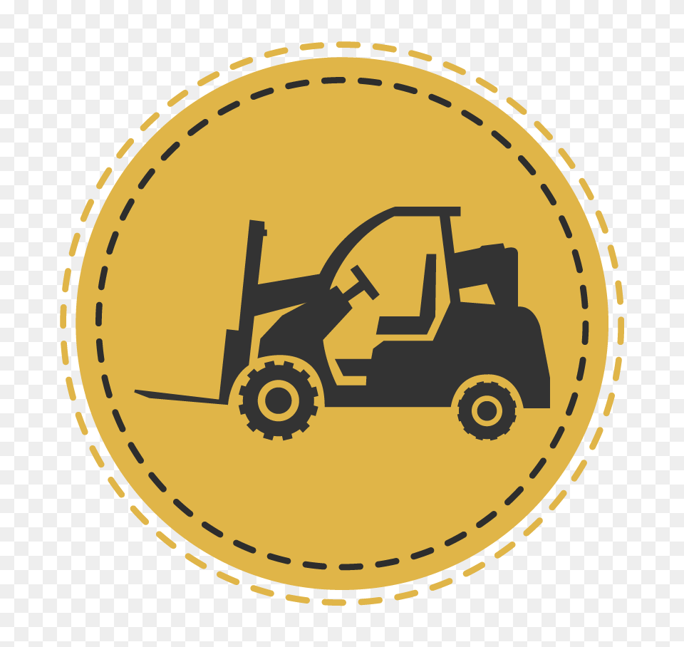 Forklift, Machine, Device, Grass, Lawn Free Transparent Png