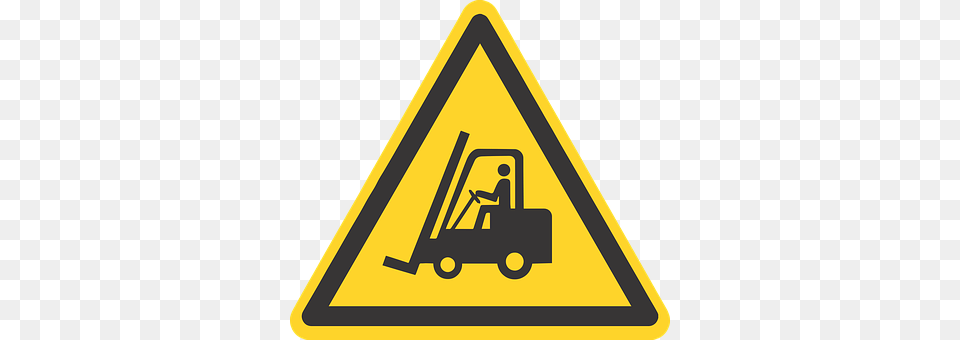 Forklift Sign, Symbol, Road Sign Free Png