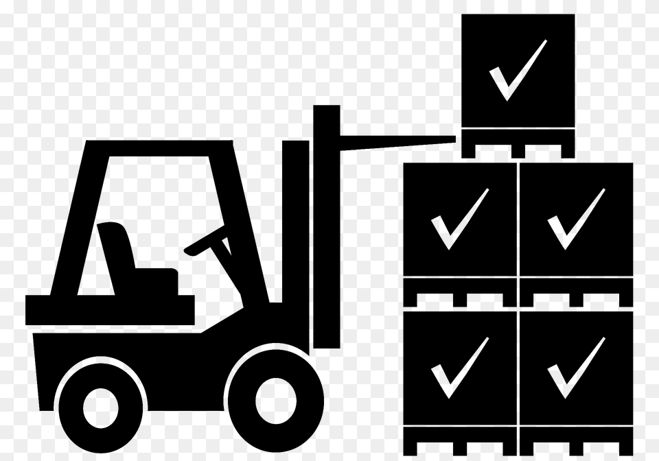 Forklift Clipart, Machine Free Transparent Png