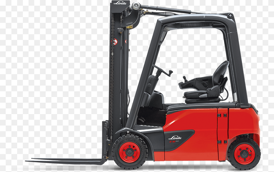 Forklift Hire Linde Series 386 E12 E20l Electric Forklift Stapler, Machine, Wheel, Car, Transportation Free Png Download