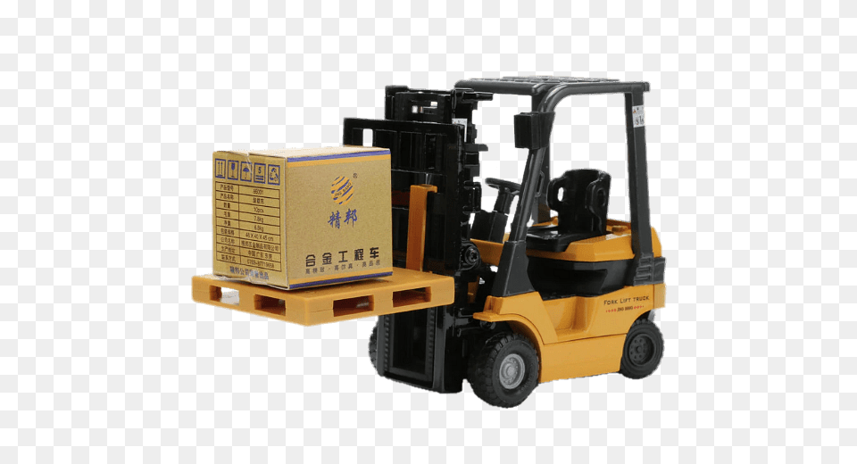 Forklift Lifting Box, Machine, Bulldozer Free Png