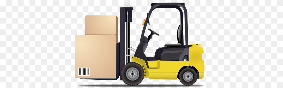 Forklift Logistic Icon Forklift, Machine, Bulldozer, Box, Cardboard Free Transparent Png