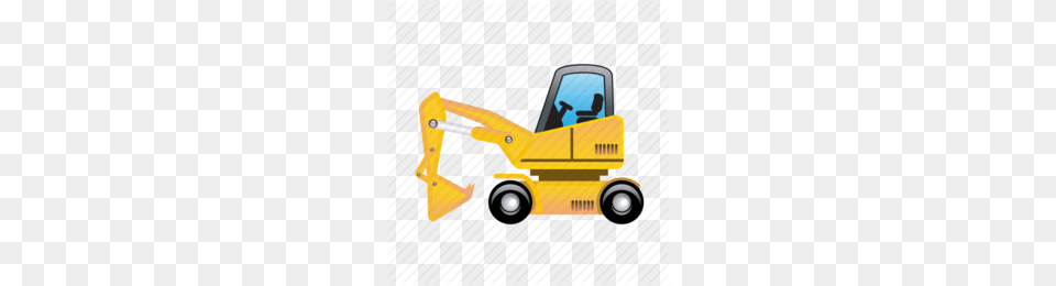 Forklift Truck Clipart, Machine, Bulldozer Free Png Download