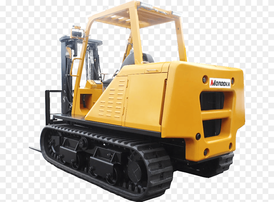 Forklift Trucks With Tracks, Machine, Bulldozer Free Png Download