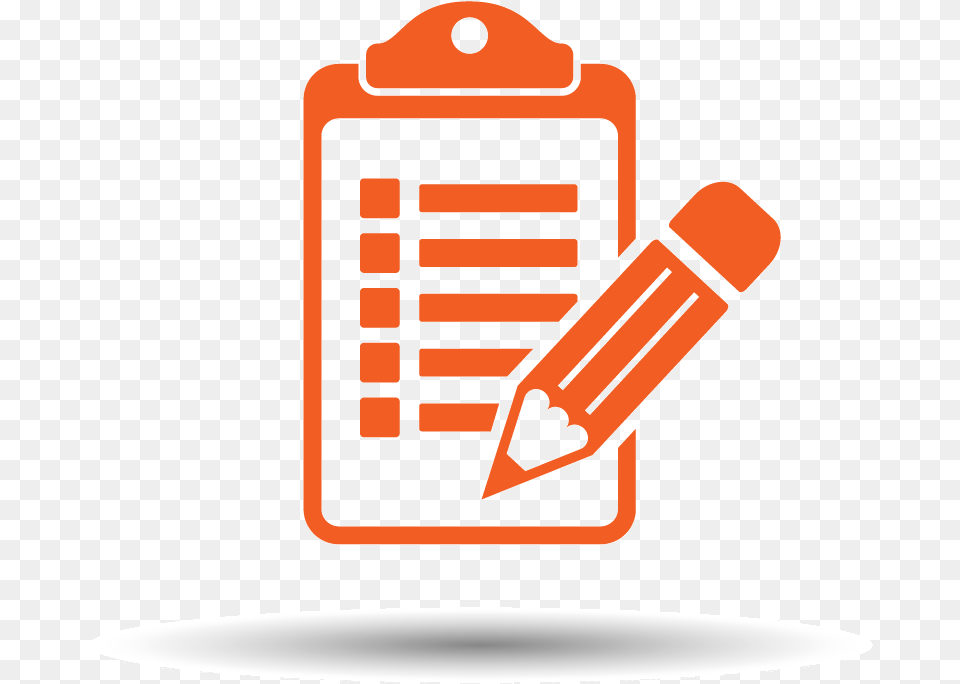 Form Icon Filling Out A Form Cartoon, Pencil, Bulldozer, Machine Free Transparent Png
