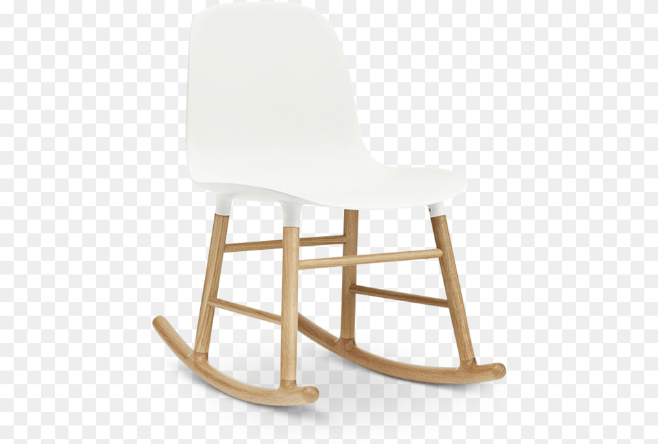 Form Rocking Chair White 0 Rocking Chair, Furniture, Rocking Chair Free Transparent Png