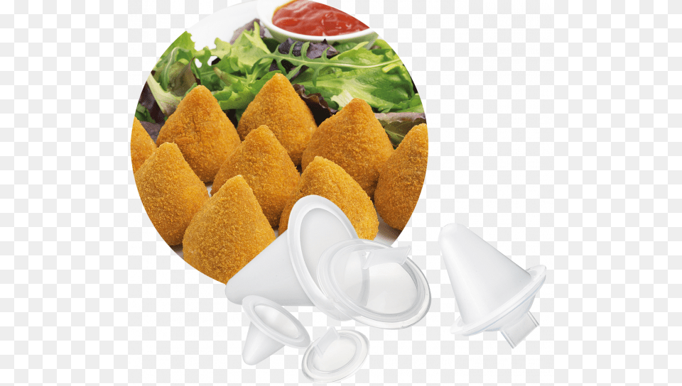 Forma Para Coxinha 3 Tamanhos Facil Rapido E Pratico Brazil39s Famous Food, Lunch, Meal, Fried Chicken, Nuggets Free Png Download