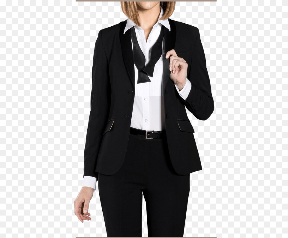 Formal Attire For Women Half Body, Tuxedo, Suit, Jacket, Formal Wear Free Transparent Png