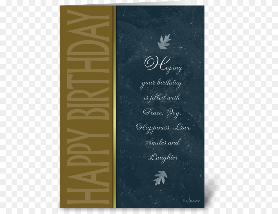 Formal Birthday Card Greeting Card Official Greeting Card For Birthday, Blackboard, Book, Publication, Advertisement Free Png