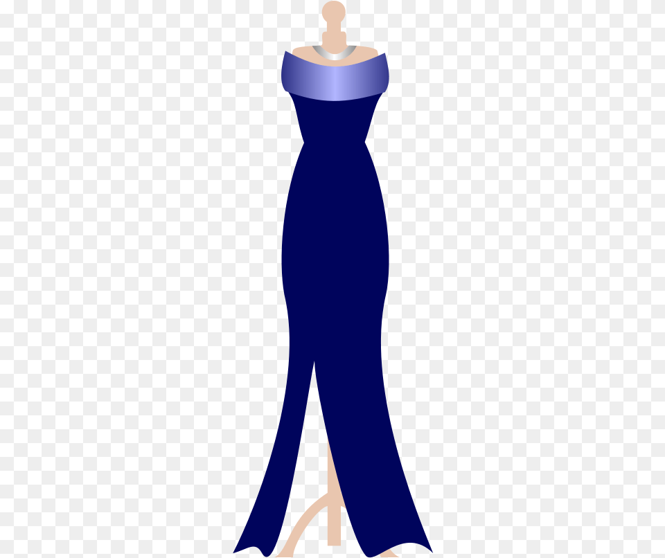 Formal Navy Dress Svg Clip Arts Navy Dress Clipart, Formal Wear, Clothing, Fashion, Gown Free Png Download