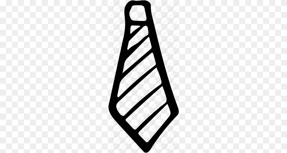 Formal Necktie Striped Tie Tie Uniform Tie Icon, Triangle Free Png Download