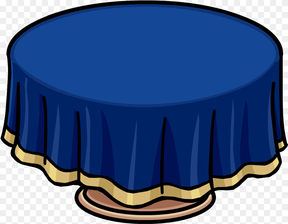 Formal Table Furniture Icon Blue Table Clipart, Tablecloth, Smoke Pipe Png Image