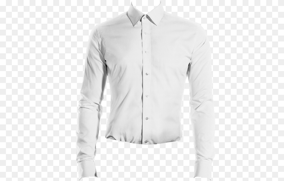 Formal White Shirt, Clothing, Dress Shirt, Long Sleeve, Sleeve Free Transparent Png