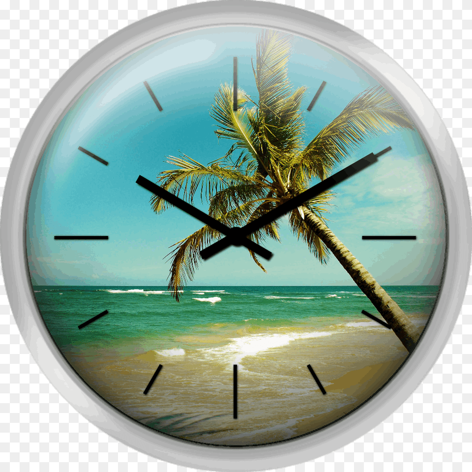 Formas De Um Pas Tropical Wall Clock, Analog Clock Png Image