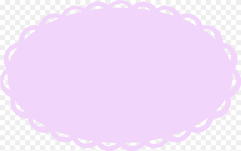 Formas Frame Rosa, Oval Free Png
