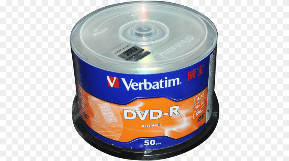 Format Dvd R Verbatim Dvd R, Disk, Tape Free Png Download