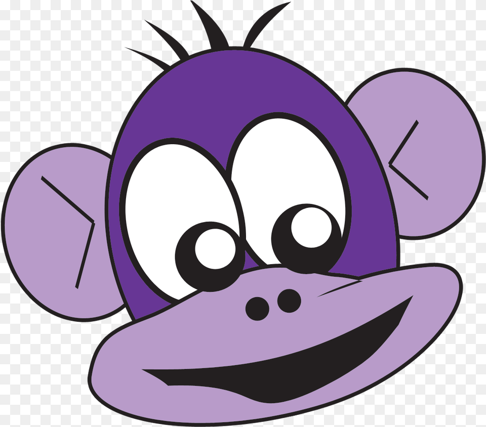 Format Monkey Business Purple Stuff Monkeys Purple Monkey, Cartoon Png