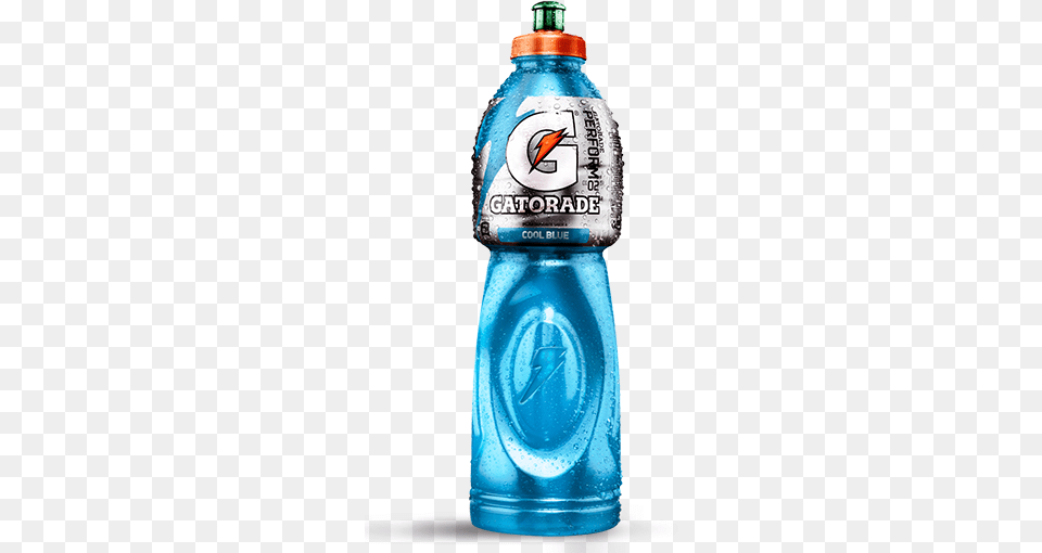 Formatos De Gatorade Cool Blue Gatorade, Bottle, Water Bottle, Beverage, Mineral Water Free Png