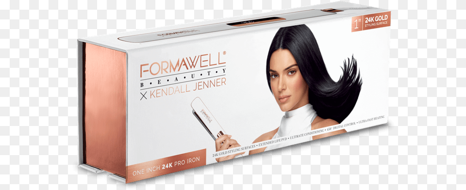Formawell Beauty X Kendall Jenner Kendall Jenner Flat Iron, Adult, Person, Hair, Female Free Png Download