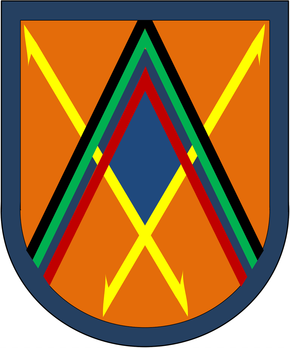 Former 426th Signal Battalion Beret Flash Clipart, Armor, Logo, Shield, Emblem Png