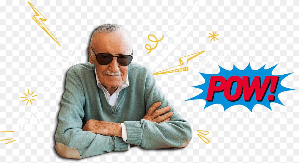 Former Editor In Chief Of Marvel Comics Stan Lee Has Stan Lee, Accessories, Person, Man, Male Png