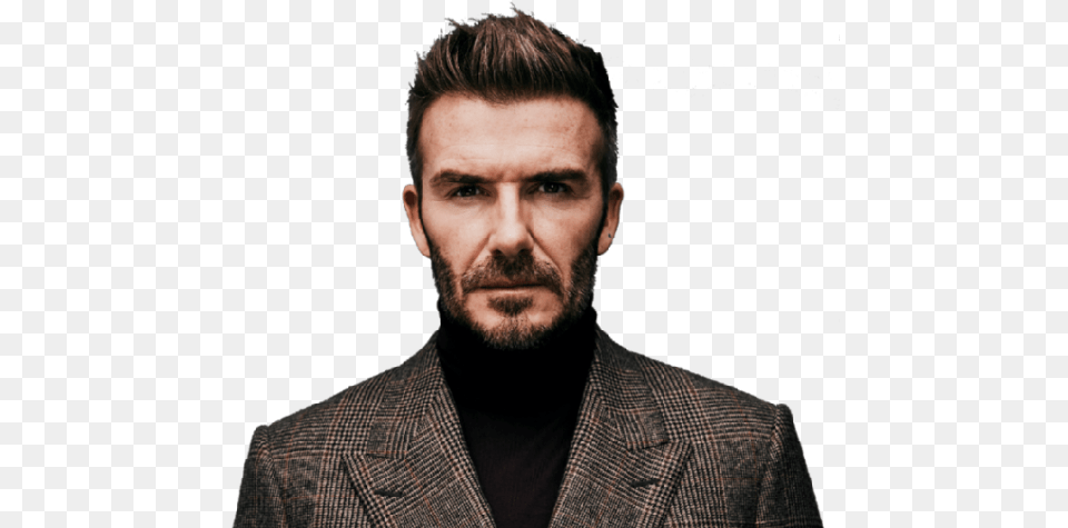 Former England Football Star David For Men, Beard, Face, Head, Person Free Png