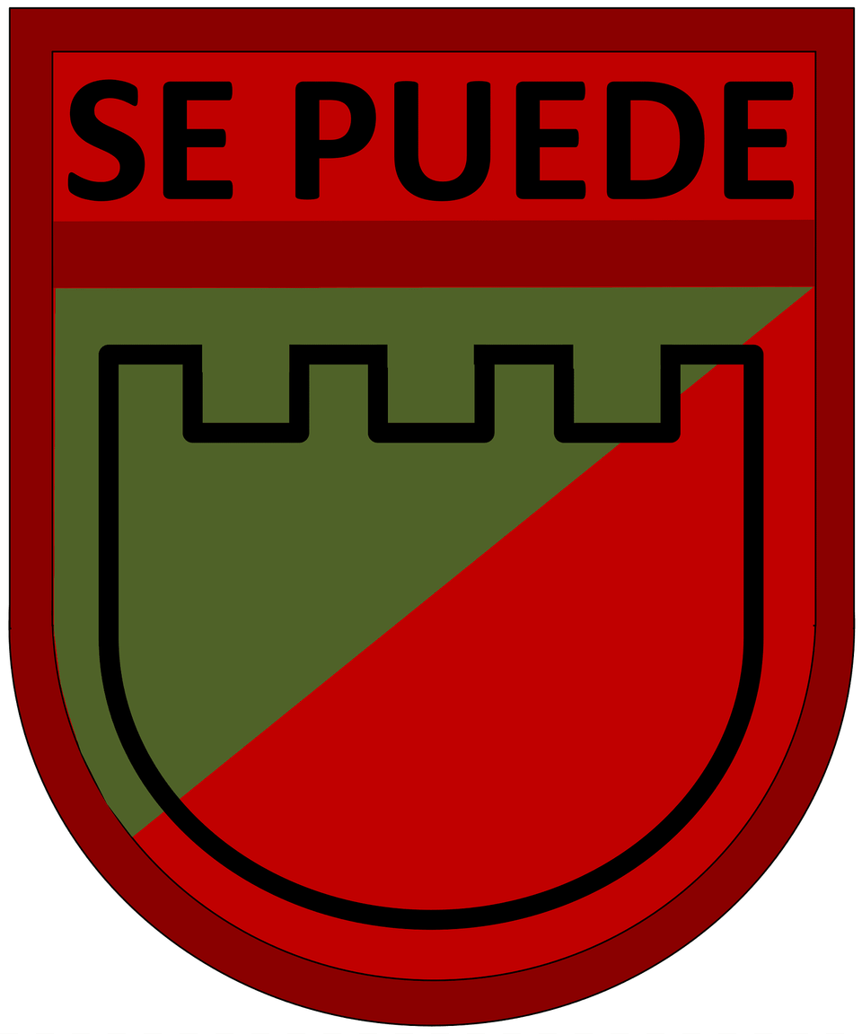 Former Puerto Rico National Guard 292nd Medical Battalion Beret Flash Clipart, Logo, Badge, Symbol Free Png Download