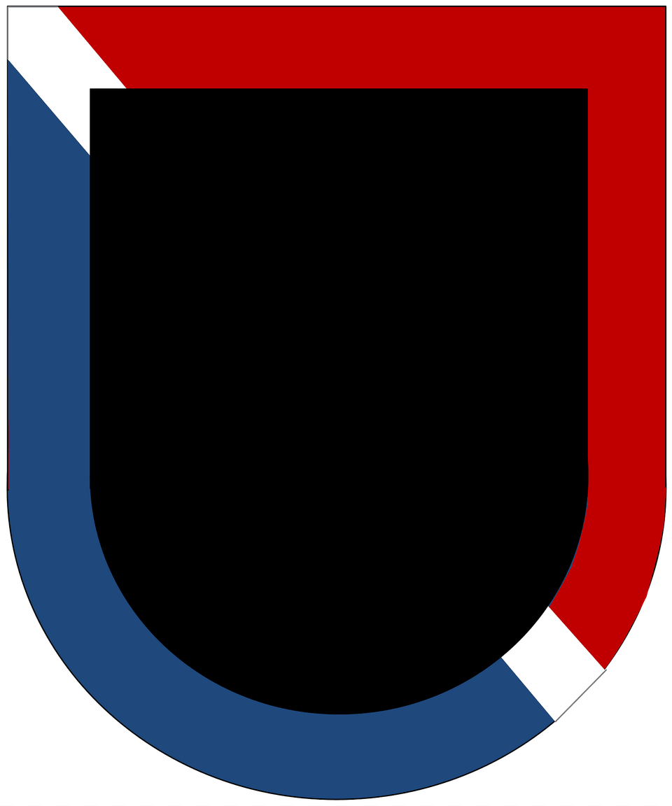 Former Us Army 187th Infantry Detachment Pathfinder Beret Flash Clipart, Armor, Shield, Disk Png Image