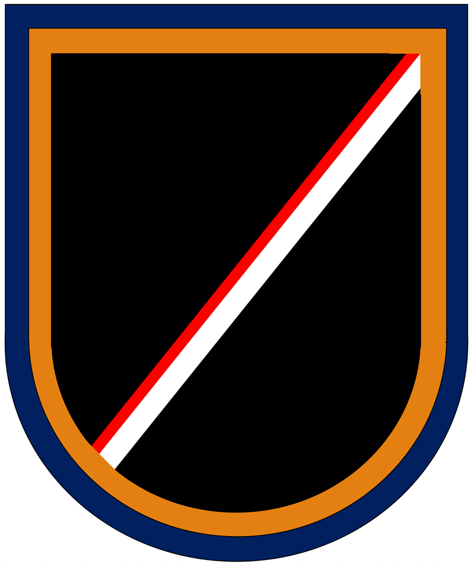 Former Us Army 18th Cavalry Regiment 1st Squadron Lrsd Beret Flash Clipart, Armor, Shield, Smoke Pipe Png Image