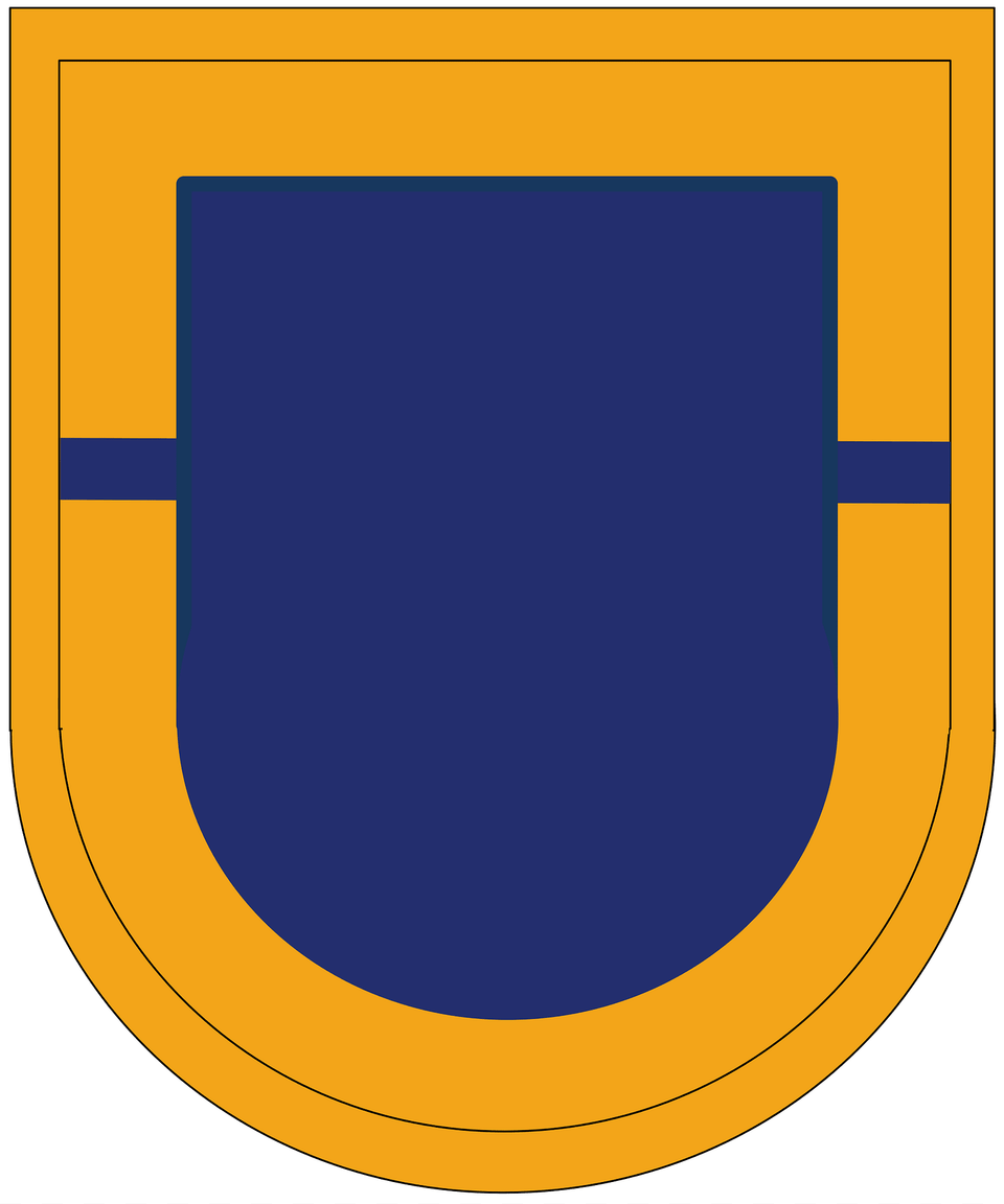 Former Us Army 1st Battalion 82nd Aviation Regiment Beret Flash Clipart, Armor, Shield Png Image