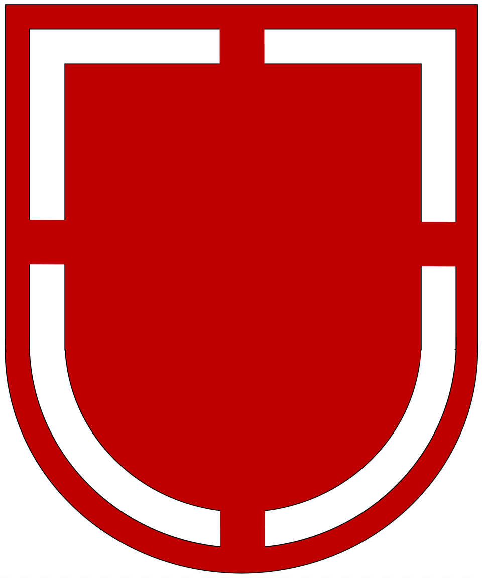 Former Us Army 20th Engineer Brigade Beret Flash Clipart, Armor, First Aid, Shield Free Png