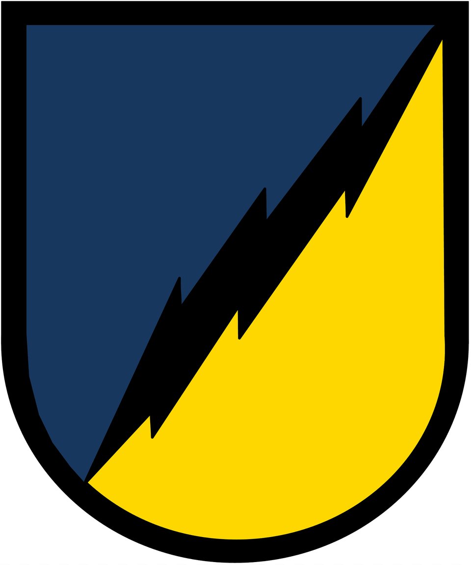 Former Us Army 26th Infantry Platoon Pathfinder Beret Flash Clipart, Logo, Symbol Free Transparent Png