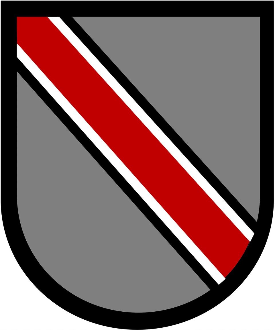 Former Us Army 346th Psychological Operations Company Beret Flash Clipart, Armor, Shield Png Image