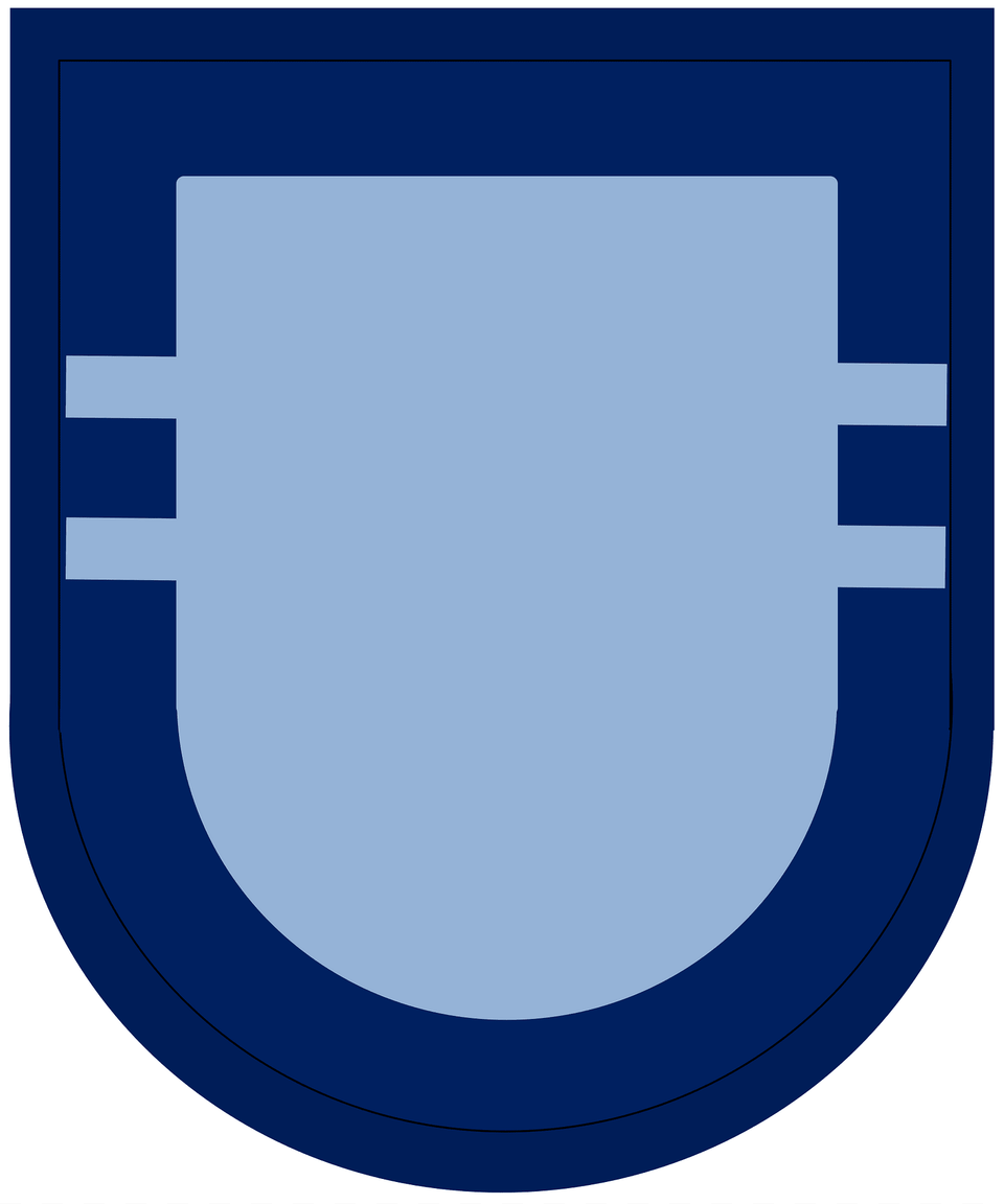 Former Us Army 502nd Infantry Regiment 2nd Battalion Beret Flash Clipart, Armor, Shield Free Png