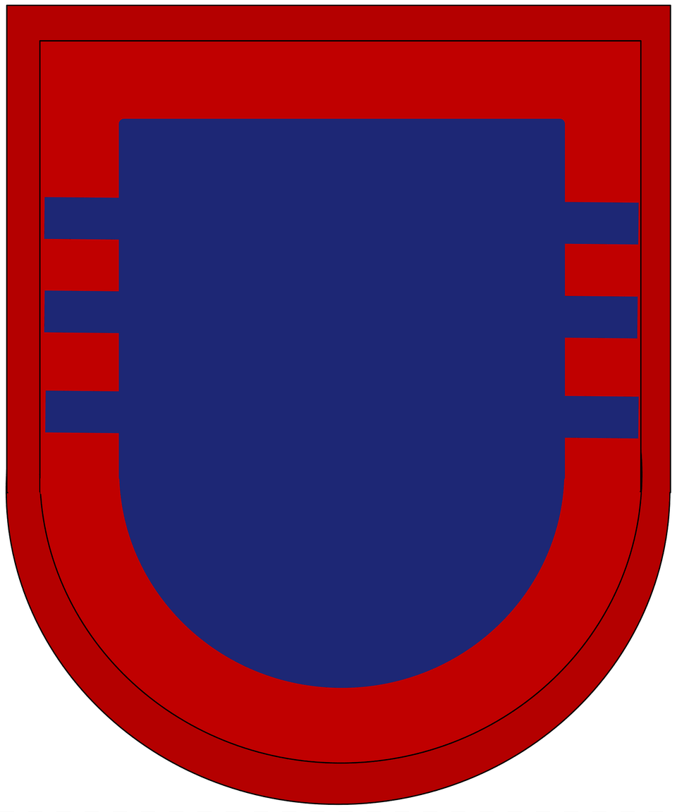 Former Us Army 505th Infantry Regiment 3rd Battalion Beret Flash Clipart, Armor, Shield Png