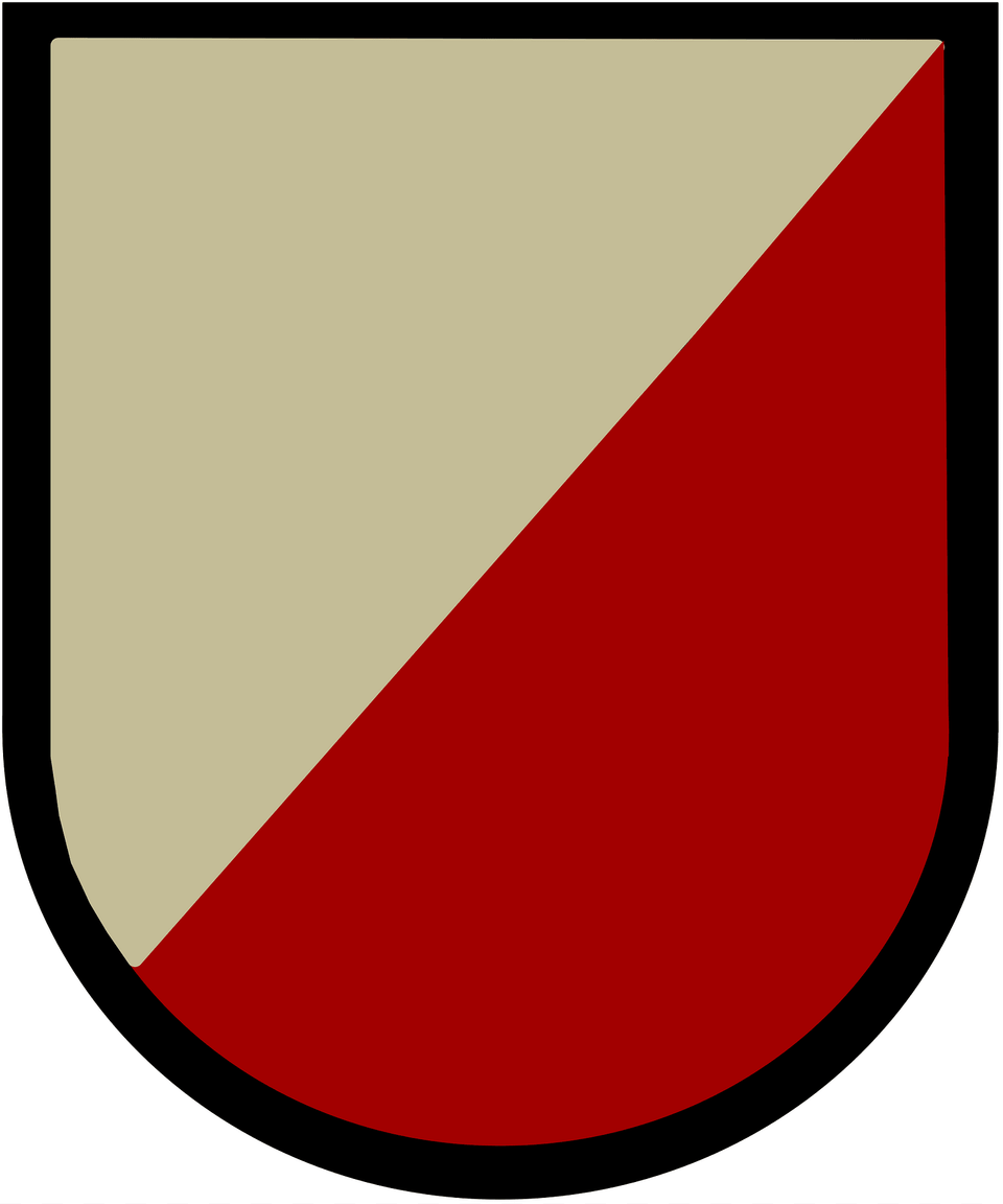 Former Us Army 561st Maintenance Battalion Beret Flash Clipart, Armor, Shield Free Png
